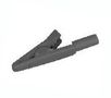 Crocodile clip 60V DC, 4A, mini, black, MA1B HIRSCHMANN CO/RH-MA1B