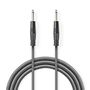 Mono Audio Cable | 6.35 mm Male | 6.35 mm Male | Nickel Plated | 3.00 m | Round | PVC COTH23050GY30 5412810296163