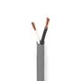 Speaker Cable | 2 x 2.50 mm² | Copper | 100.0 m | Round | PVC | Dark Grey | Reel COTR15031GY100 5412810296347