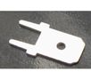 Terminal:flat;6.3mm;0.8mm;male;straight;THT;brass;tinned CO/6.3ML
