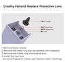 Creality Falcon2 / Falcon2 Pro Replace Protective Lens 5pcs CRE-4007010147