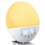 Intelligent radio alarm clock with wake-up light Multi colour CRW-110WH 8711902065340