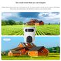 Wireless Wi-Fi camera H9C, double lens 5MP F2.8 + 5MP F6 mm, PT, IP65, EZVIZ CS-H9C 6941545632421