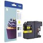 INK CARTRIDGE, ORIGINAL, YELLOW, BROTHER LC123Y