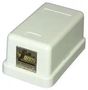 CAT 8 SURFACE MOUNT SOCKET, 1 PORT SEKH1
