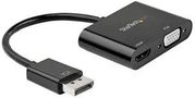 ADAPTER, DISPLAYPORT TO HDMI VGA, BLACK DP2VGAHD20