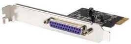 PARALLEL ADAPTER CARD, PCIE-DB25, 1PORT PEX1P2