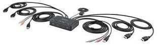 KVM SWITCH, 2PORT, MANUAL C2-DH46-UA2-CBL-KVM