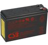 Acid lead battery 12V 360W@5min 7.1Ah @C20 Pb F2(+), F1(-) CSB CSB-UPS123606