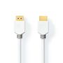 High Speed HDMI™ Cable with Ethernet | HDMI™ Connector | HDMI™ Connector | 4K@60Hz | ARC | 18 Gbps | 5.00 m | Round | PVC | White | Box CVBW34000WT50 5412810336203