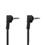 Audio Video Cable | 3.5 mm Male | 3.5 mm Male | Nickel Plated | 2.00 m | Round | PVC | Black CVGL22000BK20 5412810426539