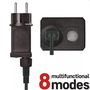 LED garland 230Vac, 24m 240 x LED, multicolor, with controller, EMOS D4AM10 8592920100165