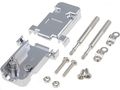 Enclosure:for D-Sub connectors;straight,shielded;UNC4-40 DB/CX-09-HME