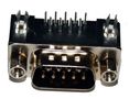 Connector:D-Sub;socket;male;PIN:9;angled,7,2 mm standard;THT DB/H-09-M