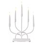 Christmas decoration "CANDLES" 2xAA, 40cm, 5 x LED, warm white, white, EMOS DCAW07