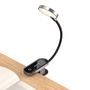 Mini LED Reading Lamp with Clip 3W 4000K, Gray DGRAD-0G 6953156223523