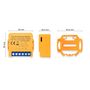 Smart Wi-Fi dimmer, TRIAC 230Vac, 150W, works with regular switch, TUYA / Smart Life DMS16-Y1 6976037361244