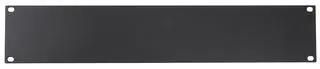 19" RACK PANEL, PLAIN, FLAT, 2U R1385/2UK