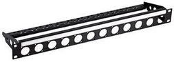 1U RACK PANEL PUNCHED FOR 12 D CONNECTOR R2269/1UK-12
