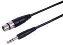 LEAD, XLR-F - 6.35 ST JACK, 5M PLS00864