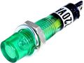 Indicator with neon lamp 230V Ø8.2mm green DRDF220VL 5410329386207