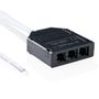 LED connector L813 HUB, 3 sockets, 400cm wire RP-100-B-400CM