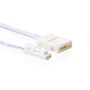 LED connector L813 MALE - 8mm LED strip PUSH-ON connector, 300cm wire L813-LSM3