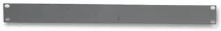 BLANK 19" RACK PANEL, 1U, GREY R1285/1UG