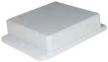 MULTIPURPOSE FLANGED ENCLOSURE, ABS, WHT TWF8-2-8W