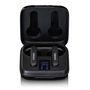 Wireless headphones, charging case with display, Bluetooth® and TWS Black EPB-430BK 8711902072553
