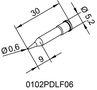 Soldering tip ERSADUR, 0.6mm/0.024in, ERSA ER0102PDLF06 4003008083415