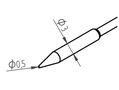 Desoldering tips (pair) ERSADUR, 0.5mm, ERSA ER0462PDLF005 4003008092929