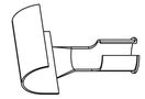 Deflector for hot gas nozzle, ERSA ER0G132RE 4003008062601