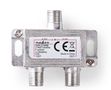 Satellite F-Splitter | Max. 6.5 dB Insertion loss | 5 - 2400 MHz | 2 Outputs FC-2SPLIT-ST2