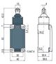 Position switch with roller piston plunger FP 515, Pizzato FP-515 8018851029820