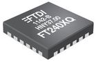 I/F, USB2.0 FS TO 8BIT FIFO, 24QFN FT240XQ-T