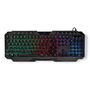 Wired Gaming Keyboard | USB Type-A | Membrane Keys | LED | AZERTY | FR Layout | USB Powered | Power cable length: 1.30 m | Multimedia GKBD110BKFR 5412810413034