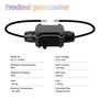 Skaitmeninių LED juostų valdiklis, 5-24Vdc, 15A, 800pix, hermetinis IP65, WLED ESP32 Wi-Fi GL-C-012WL 6978699220037