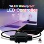 Skaitmeninių LED juostų valdiklis, 5-24Vdc, 15A, 800pix, hermetinis IP65, WLED ESP32 Wi-Fi GL-C-012WL 6978699220037