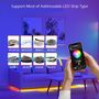 Skaitmeninių LED juostų valdiklis, 5-24Vdc, 15A, 800pix, su mikrofonu, WLED ESP32 Wi-Fi, UART USB-C GL-C-016WL-D 6978699220013