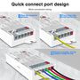 LED valdiklis Wi-Fi + RF, 12-24Vdc, 15A/CH, 20A MAX, RGB, RGBW, RGB+CCT, CCT, DIM, PUSH-DIM GL-C-201W 6978699220129