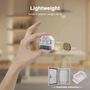 Išmani relė MINI, ZigBee + RF, 230Vac / 12-48Vdc, su jungiklio jungtimi, MQTT GL-C-310P 6978699220105