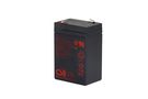Lead acid battery 6V 4.5Ah Pb AGM VRLACSB CSB-GP645 4772081010396
