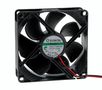 Fan 80x80x25mm 12Vdc 0.48W, 40.2m³/h 20.4dBA vapo SUNON RoHS HA80251V4