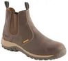 SAFETY DEALER BOOT, BROWN, SIZE 8 RADIAL 8