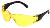 SAFETY GLASSES, YELLOW LENS 8E10Y