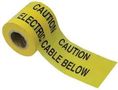 WARNING TAPE  "ELECTRIC CABLE BELOW" 0026150365YED