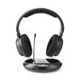 Wireless TV Headphones | RF | On-Ear | Maximum battery play time: 11 hrs | 100 m | Digital Audio | Charging dock | Black HPRF200BK