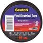 Commercial Grade Vinyl Electrical Tape 700, 0.177mm x 19mm x 20m, black IZ/3M/700