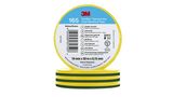 Vinyl Electrical Tape 3M Temflex 165 19mmx0.15mmx20m, green-yellow, 3M IZ/3M/165YG-20 4054596657526; 4054596657533